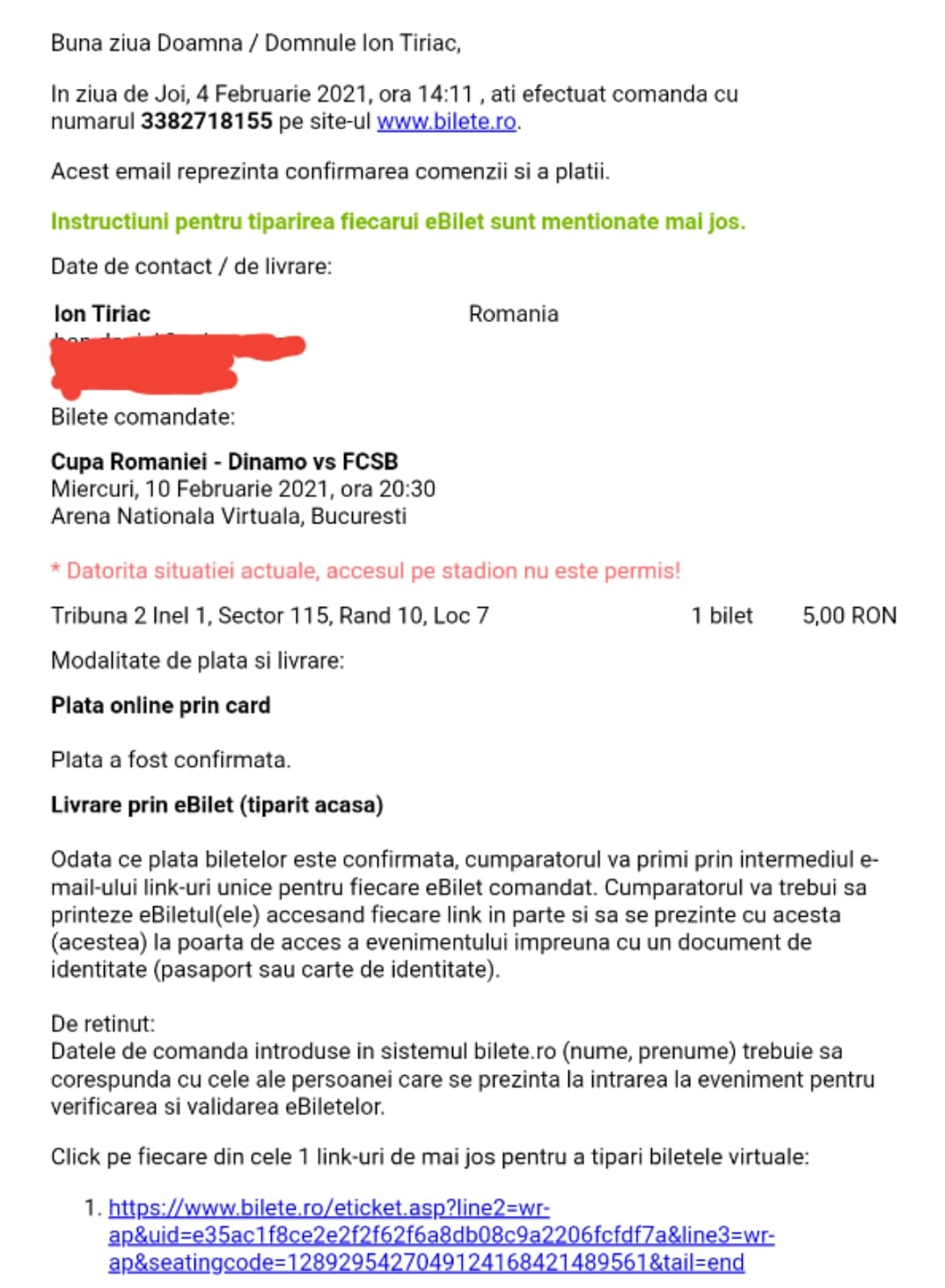 Miliardarul Țiriac se implică în salvarea lui Dinamo! Gestul pe care l-a făcut astăzi