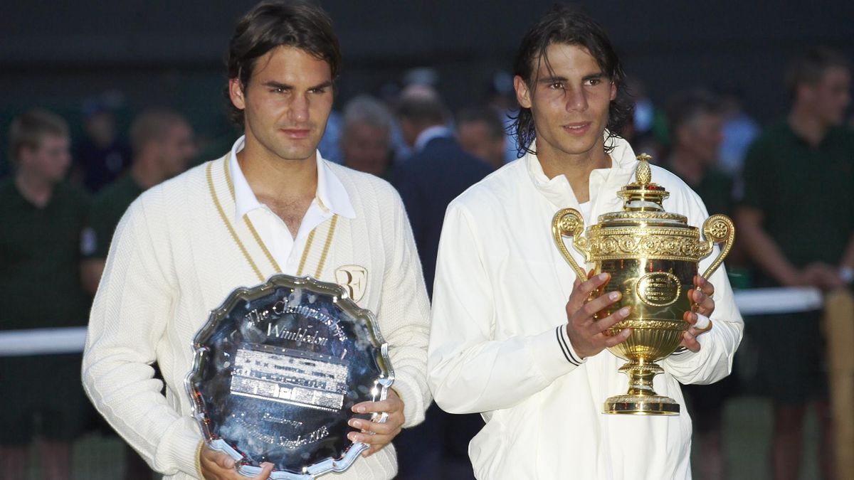 Roger Federer și Rafael Nadal au cele mai multe titluri de Grand Slam câștigate: 20