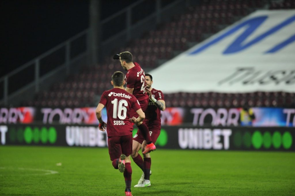 CFR Cluj a defilat în meciul cu Poli Iași! Victorie mai clar decât o arată scorul