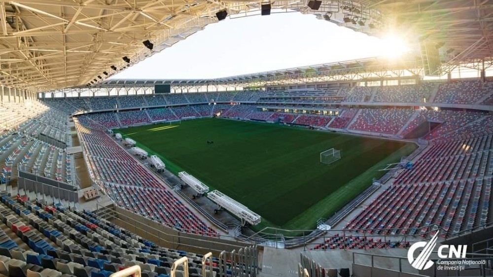 Noul stadion Steaua a fost construit cu ocazia EURO 2020, unde România va găzdui patru meciuri din cadrul competiţiei