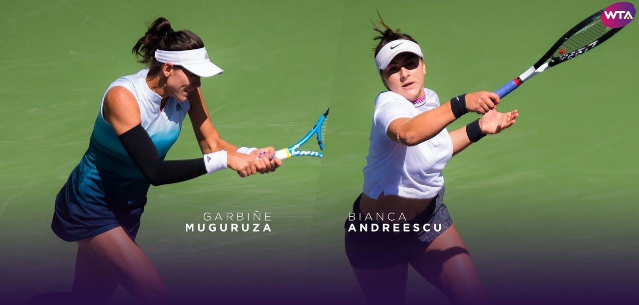 Bianca Andreescu a făcut senzație în meciul contra Garbinei Muguruza