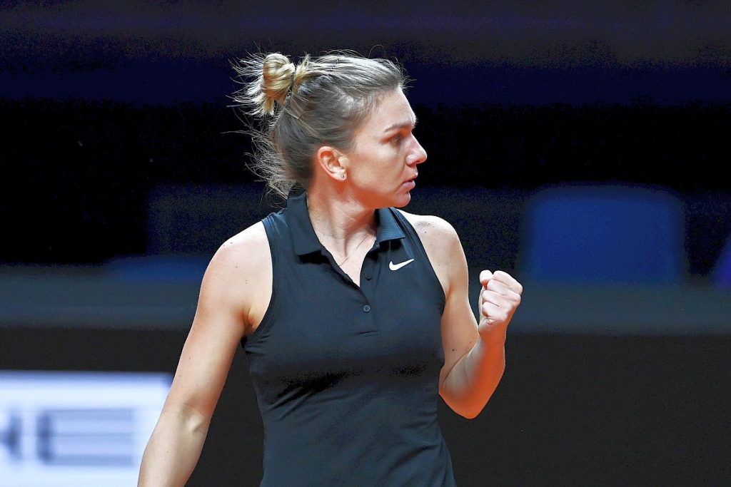 Simona Halep a avut nevoie de 57 de minute pentru a o invinge pe Marketa Vondrousova in optimi la Stuttgart