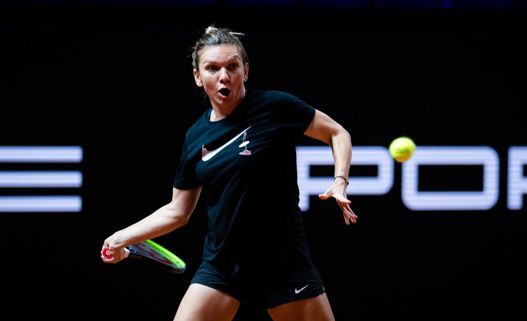 Simona Halep se pregateste de participarea la Mutua Madrid Open