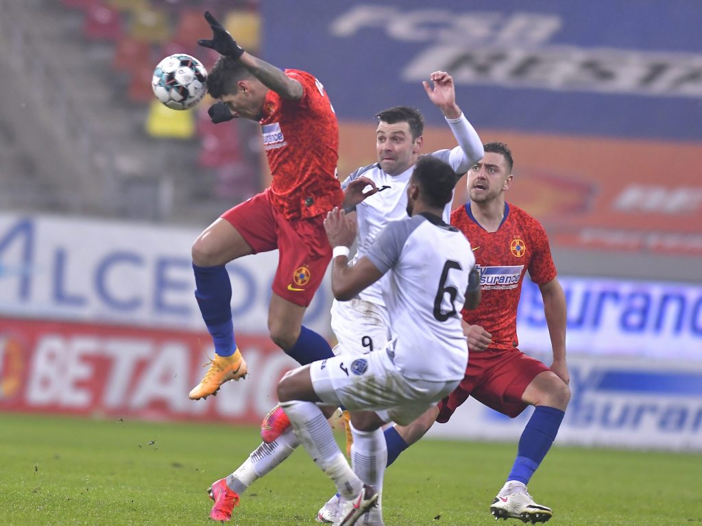 FCSB și Academica Clinceni au remizat, scor 2-2, în etapa #7 a play-off-ului din Liga 1