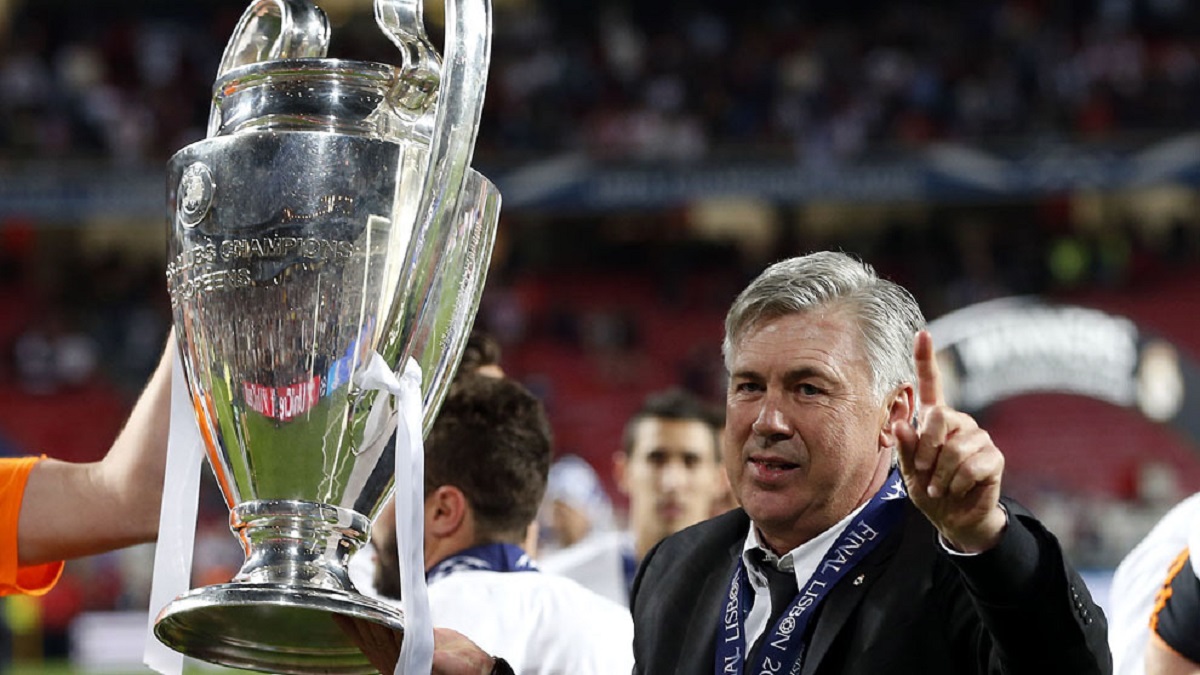 Ancelotti a câștigat trofeul Champions League cu Real în 2014