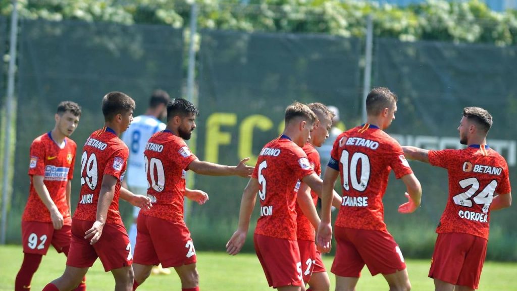 FCSB - Viitorul Pandurii Târgu Jiu, scor 5-1, într-un amical