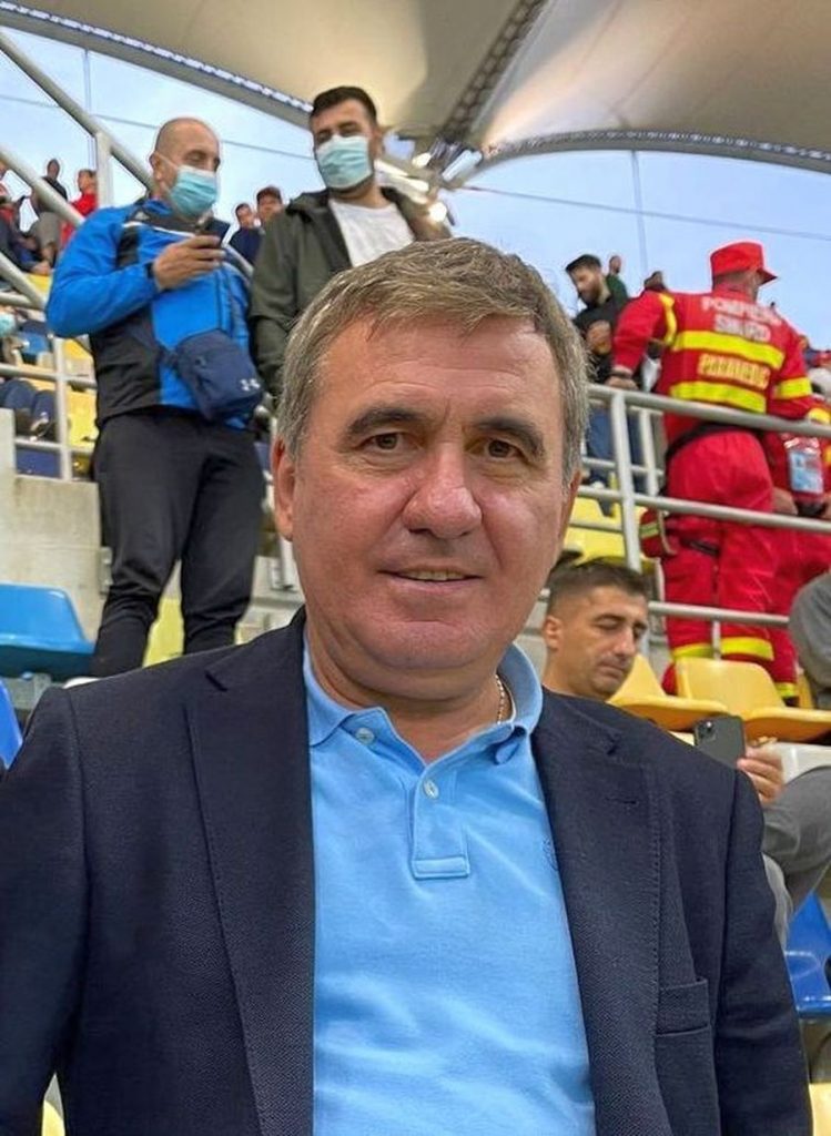 Gică Hagi nu a fost deranjat de faptul că a urmărit meciul de la tribuna a II-a