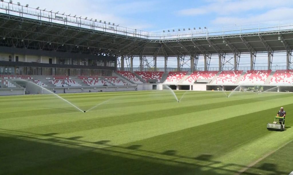 Noul stadion al lui Sepsi (5 mai 2021) / Foto: Digi Sport