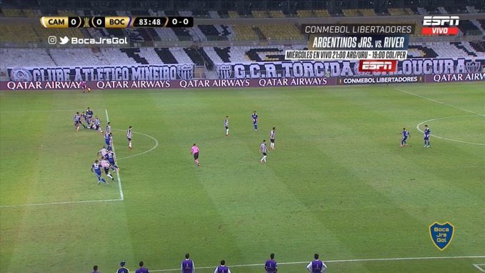 VIDEO. Scene de război în Copa Libertadores! Staff-ul și jucătorii Bocăi Juniors s-au bătut cu omologii de la Atletico Mineiro. Doi fotbaliști au fost arestați