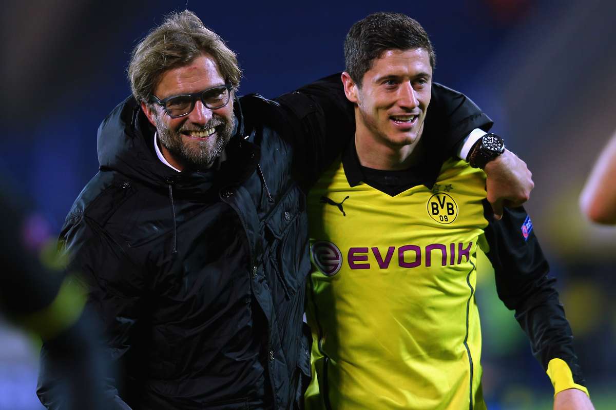 Klopp si Lewandowski, in perioada Borussia Dortmund