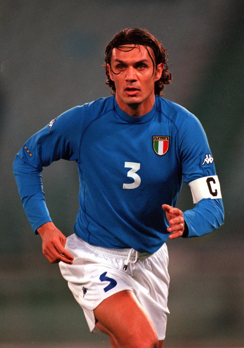 Paolo Maldini, în tricoul naționalei Italiei