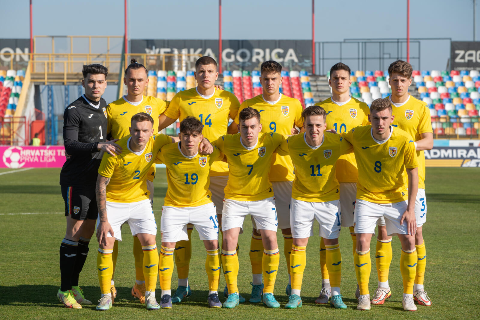 România U19 - Georgia U19. Sursa foto: FRF.ro