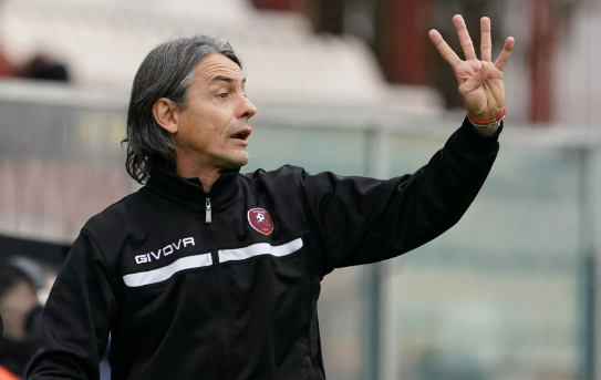 Filippo Inzaghi este antrenorul Regginei din luna iulie 