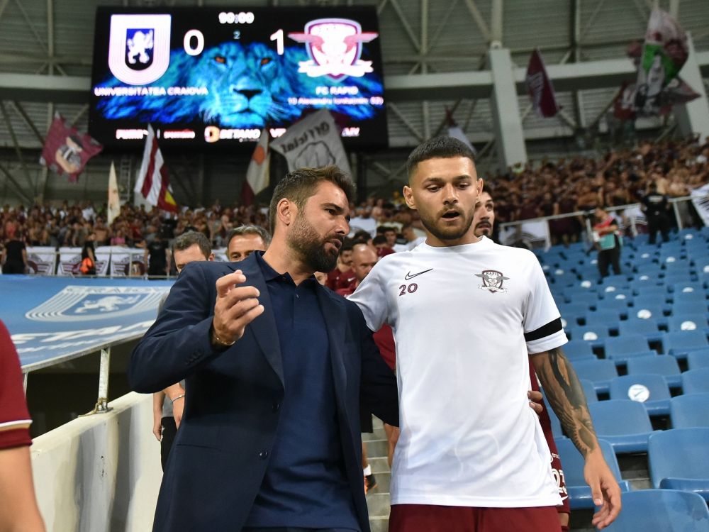 Ioniţă şi Mutu, împreună, în tribunele stadionului din Craiova 