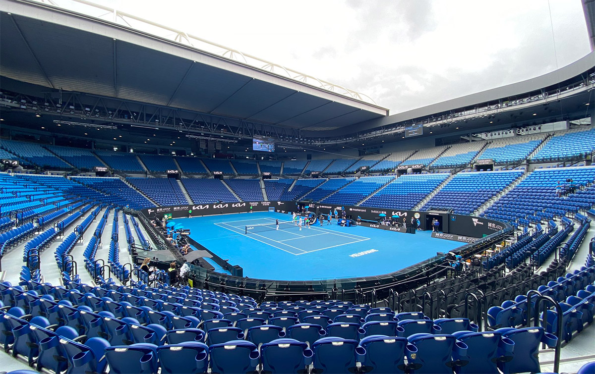 Rod Laver Arena va găzdui întâlnirea amicală a celor doi 