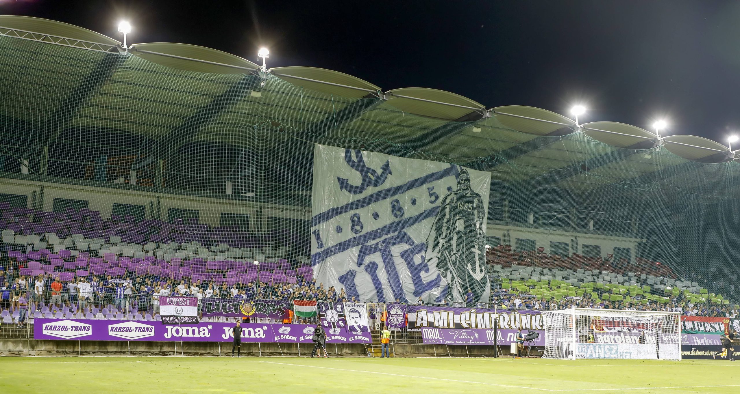 Arena lui Ujpest va găzdui meciurile pe care Belarusul le va juca în luna iunie, în preliminariile Euro 2024, sursă foto: Imago / Laszlo Szirtesi 