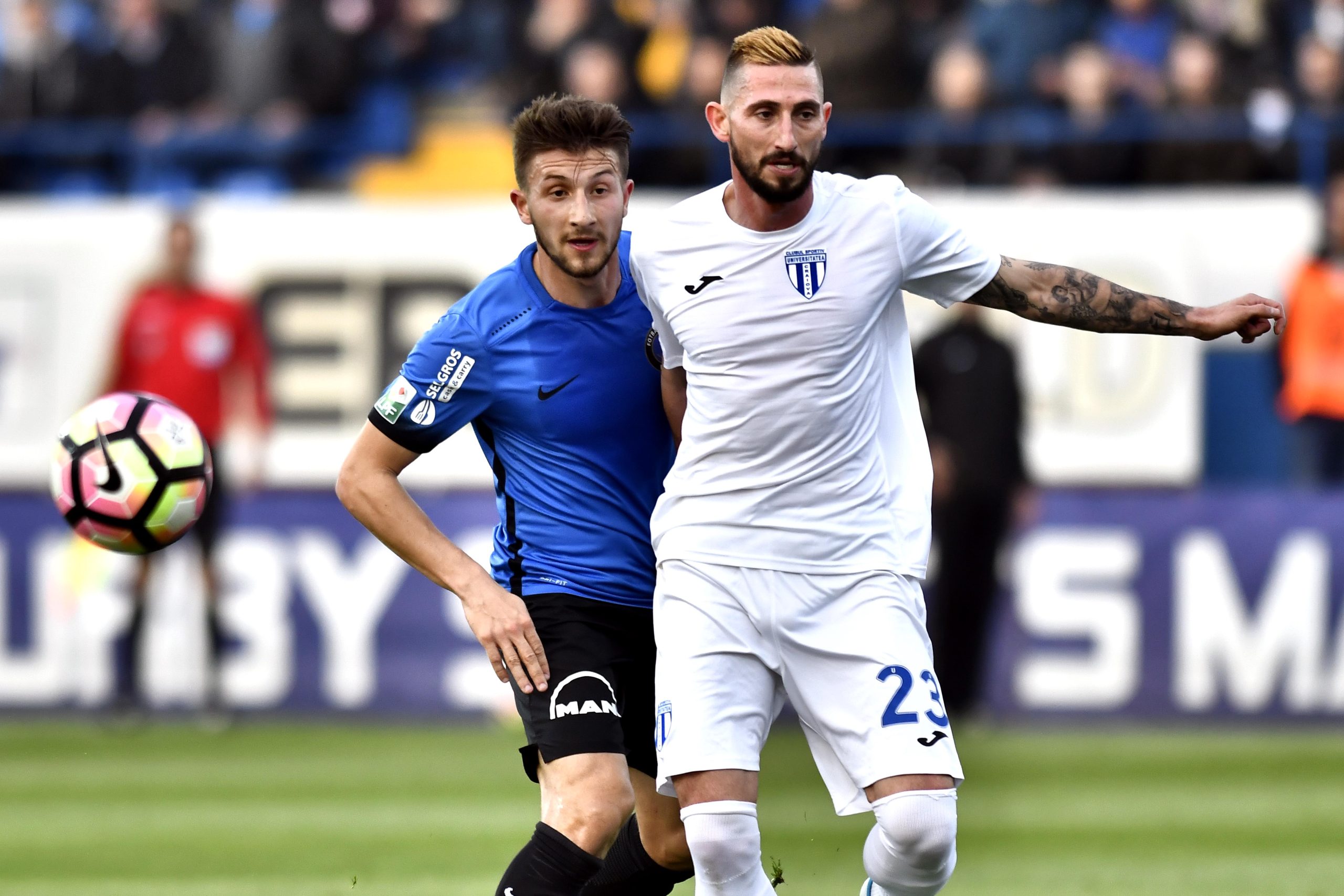 Neluţ Roşu, în tricoul Viitorului, sursă foto: Razvan Pasarica/ SPORT PICTURES