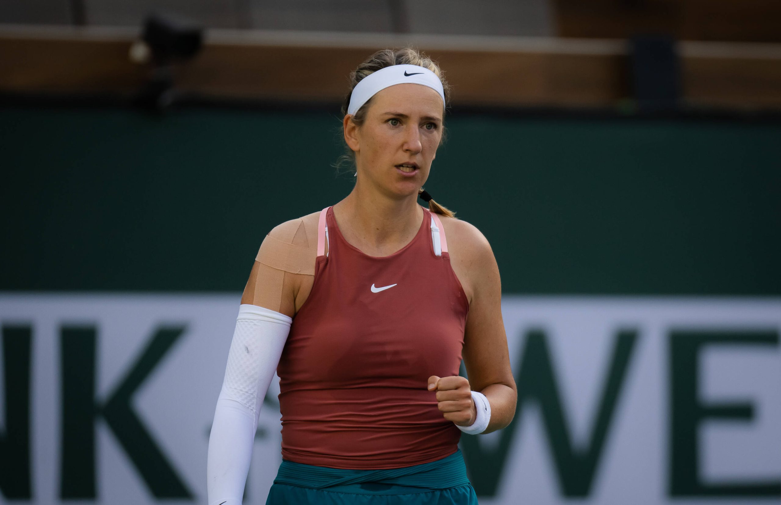 Azarenka i-a interzis fiului ei să stea în tribune la meciurile sale